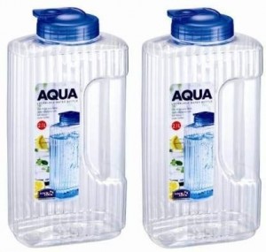 Locknlock Aqua Pet Bottle - 2.1ltr (Pack Of 2) | FUA-072615