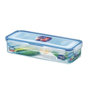 Locknlock Classics Small Flat Oblong Food Container With Leak Proof Locking Lid And Tray | UFV-268970