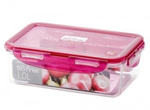 Locknlock Tritan Storage Container, 1l, Pink | VCZ-715408