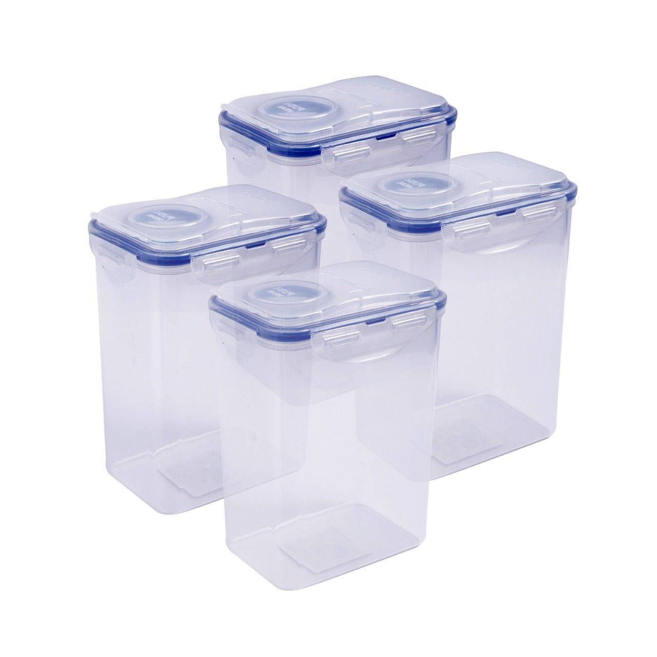 Locknlock 1.8ltr x 4 - Flip Lid Set | CPX-064395