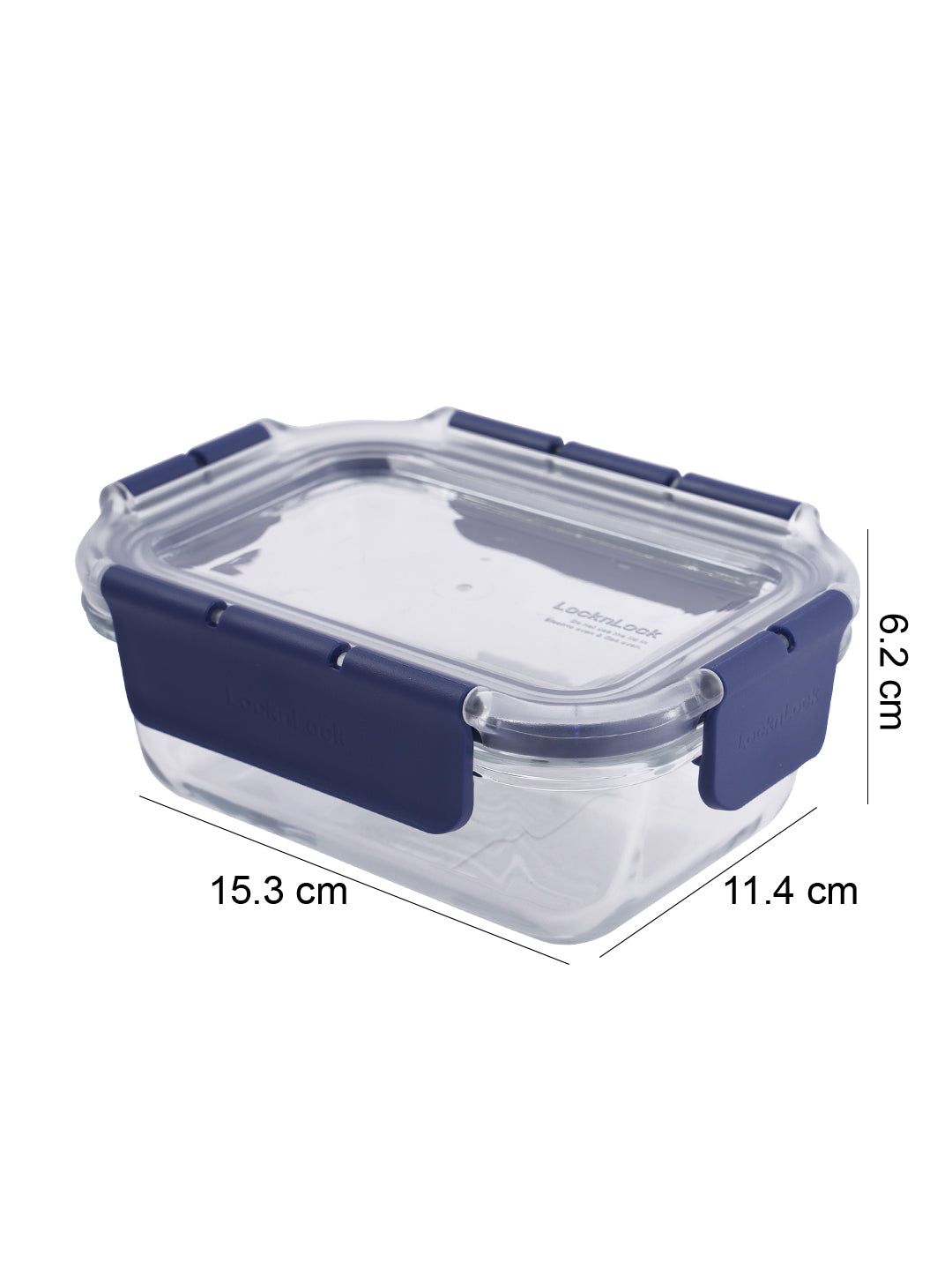 Locknlock Air & Liquid Tight Glass Food Storage Container, 380ml | GPC-791534