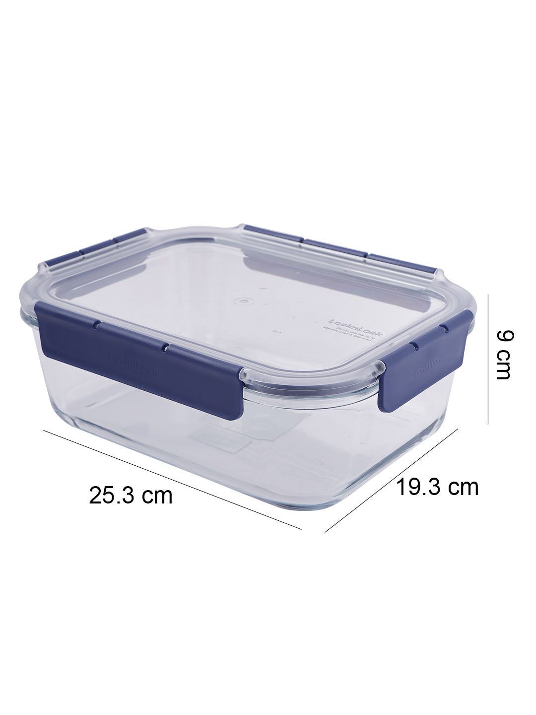 Locknlock Air & Liquid Tight Glass Food Storage Container, 2ltr | ITO-124089