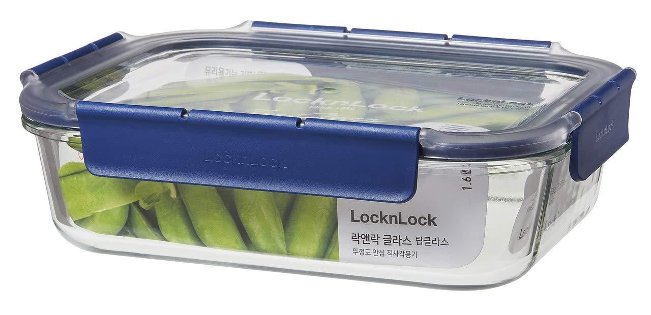 Locknlock Air & Liquid Tight Glass Food Storage, 1.6ltr | KIL-092486