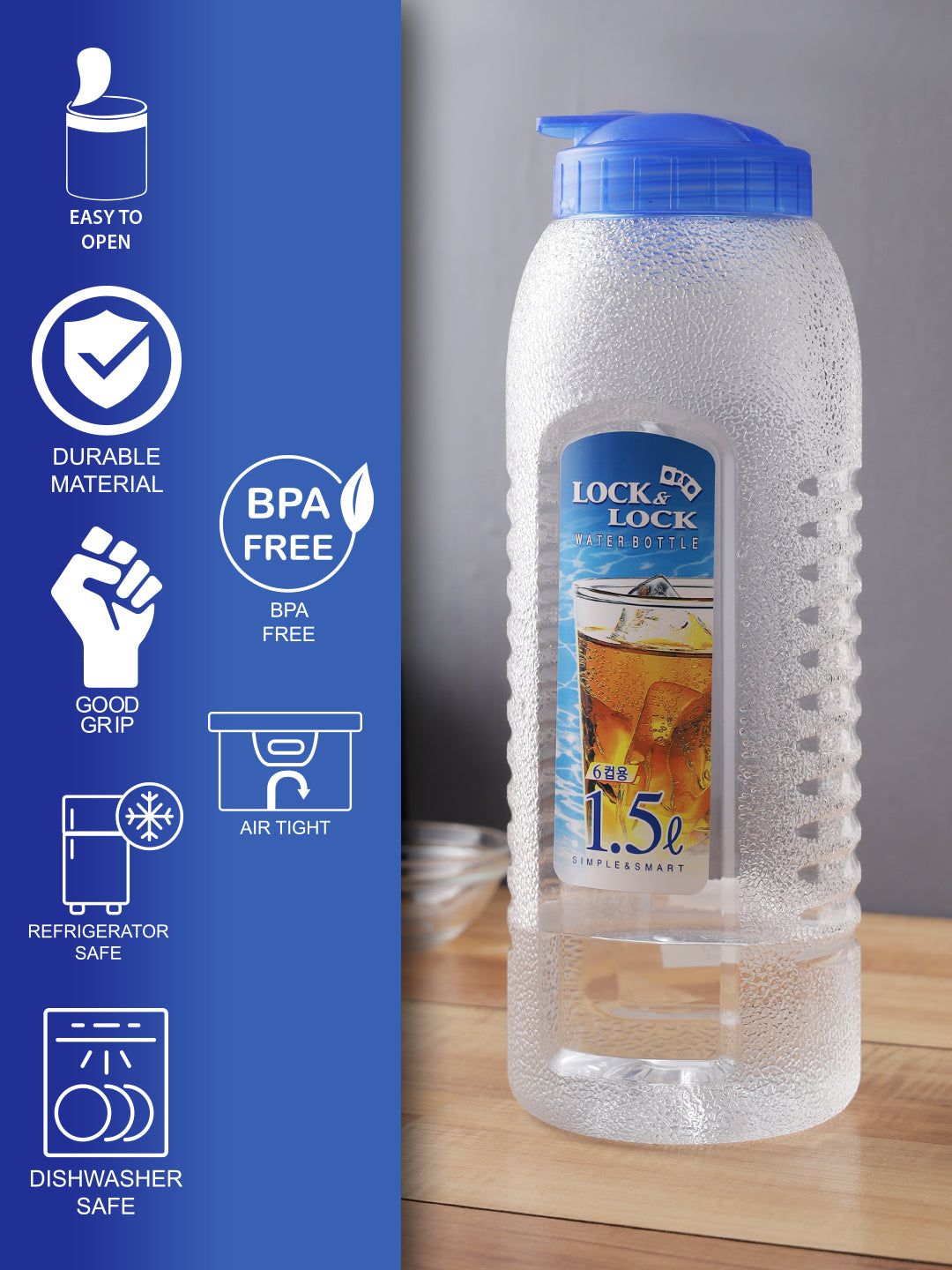 Locknlock Aqua Bottle - 1.5ltr | BMF-650827