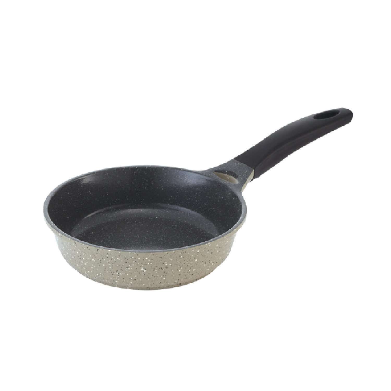 Locknlock Ceramic Marble Coating Stone Fry Pan, 24 Cm, Grey | YOC-842135