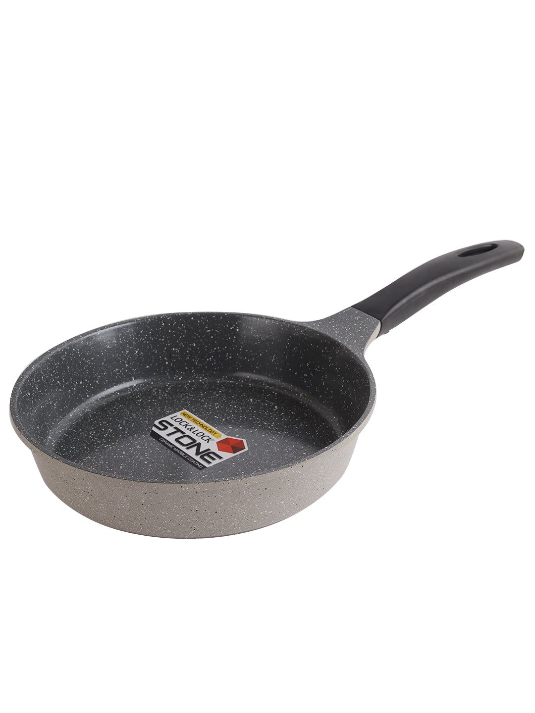 Locknlock Ceramic Marble Coating Stone Fry Pan, 26 Cm, Grey | ZYG-527064