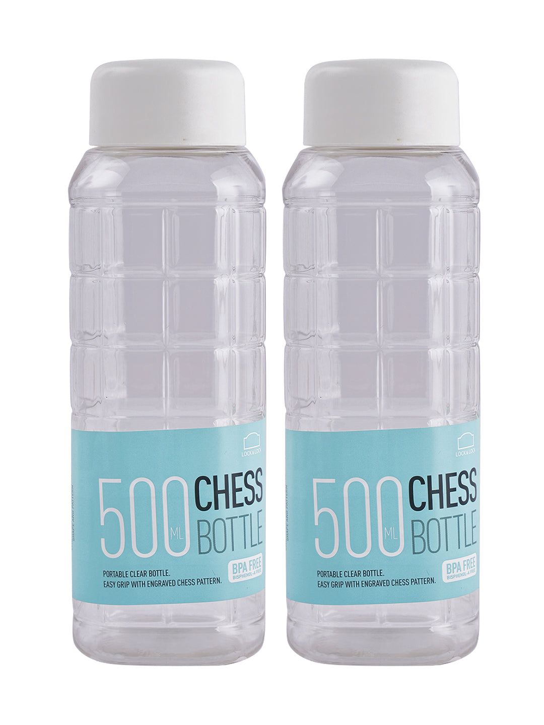 Locknlock Chess Bottle - 500ml (Pack Of 2) | KEO-702684