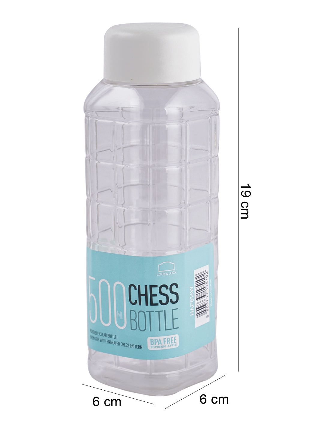 Locknlock Chess Bottle - 500ml (White) | KSA-453187