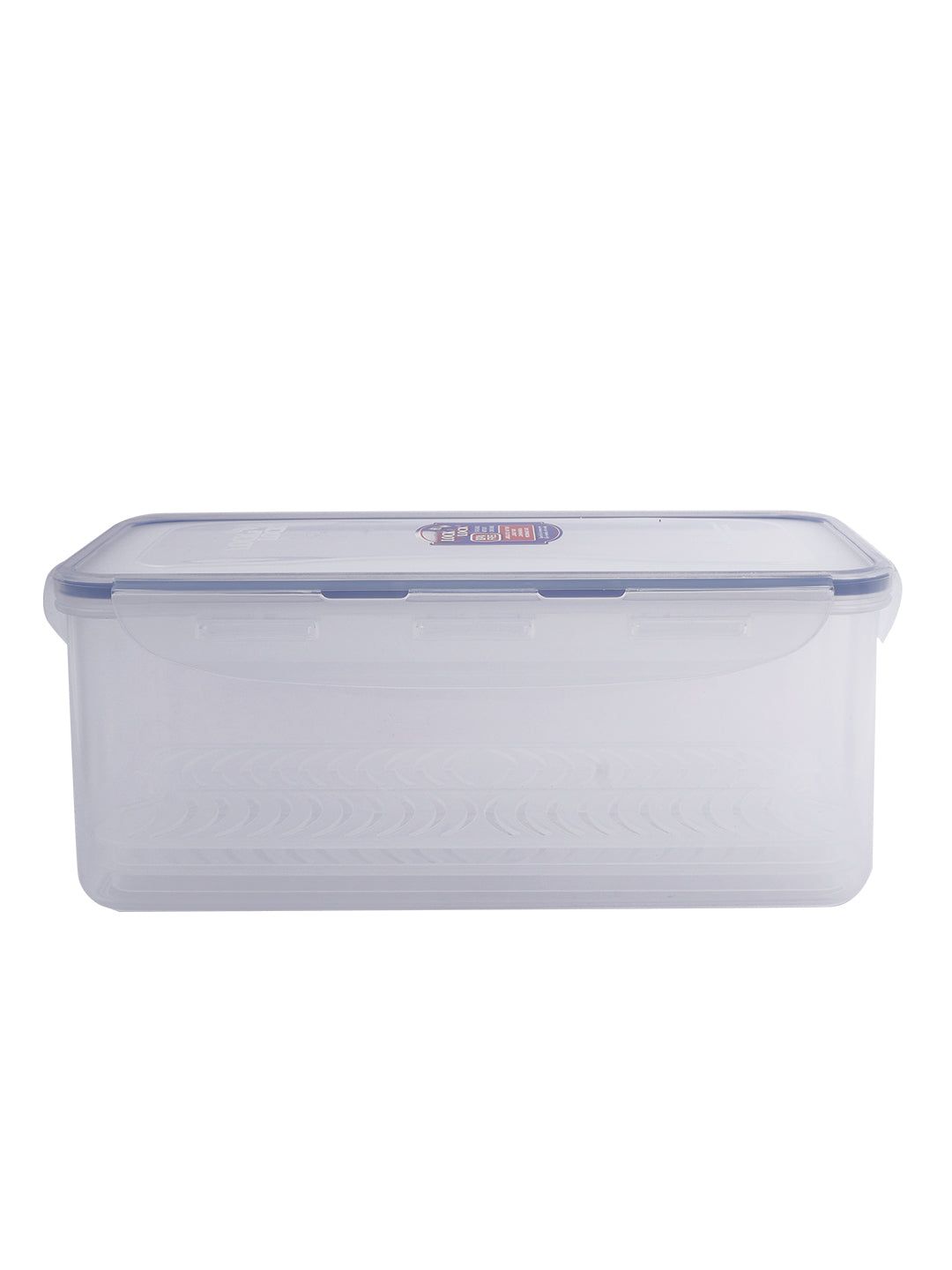 Locknlock Classics Large Flat Oblong Food Container With Tray, Transparent | DGB-257089