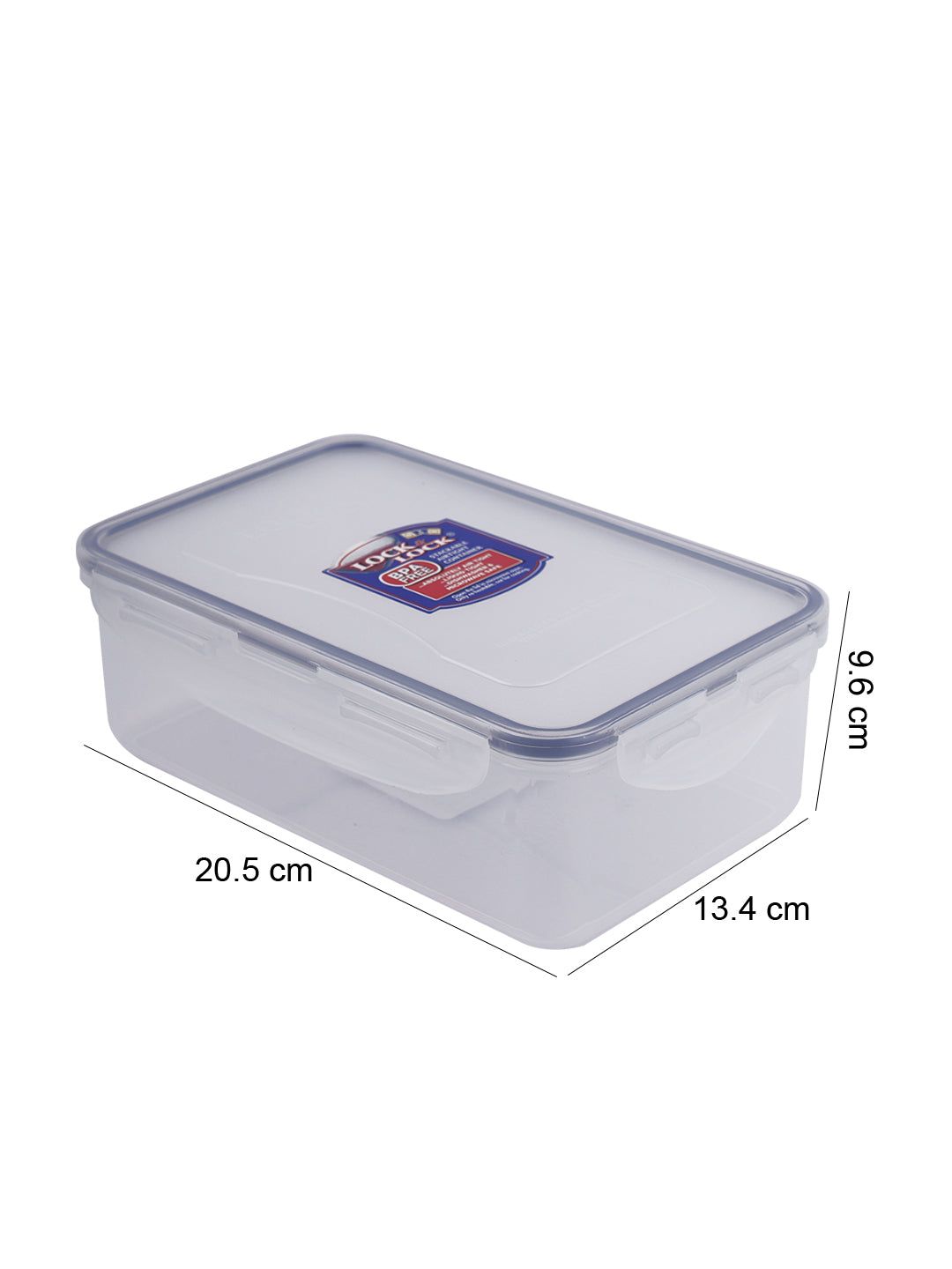 Locknlock Classics Large Flat Rectangular Food Container With Leak Proof Locking Lid | XMG-269385