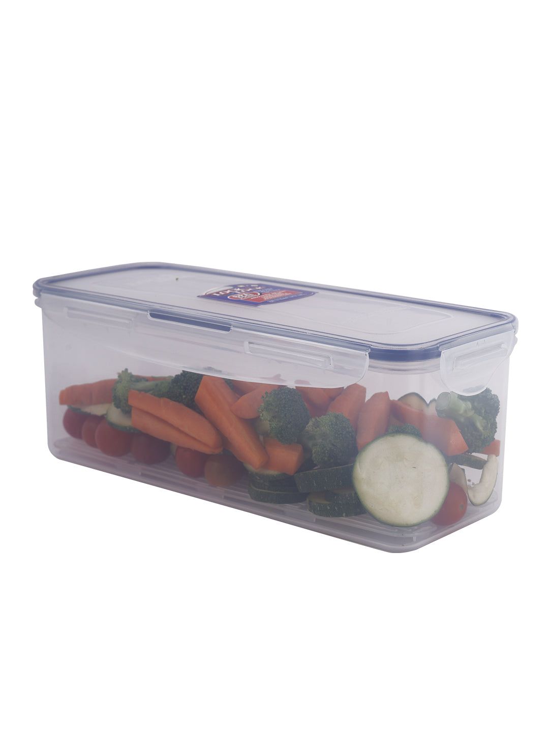 Locknlock Classics Medium Flat Oblong Food Container With Leak Proof Locking Lid And Tray | VWI-813064