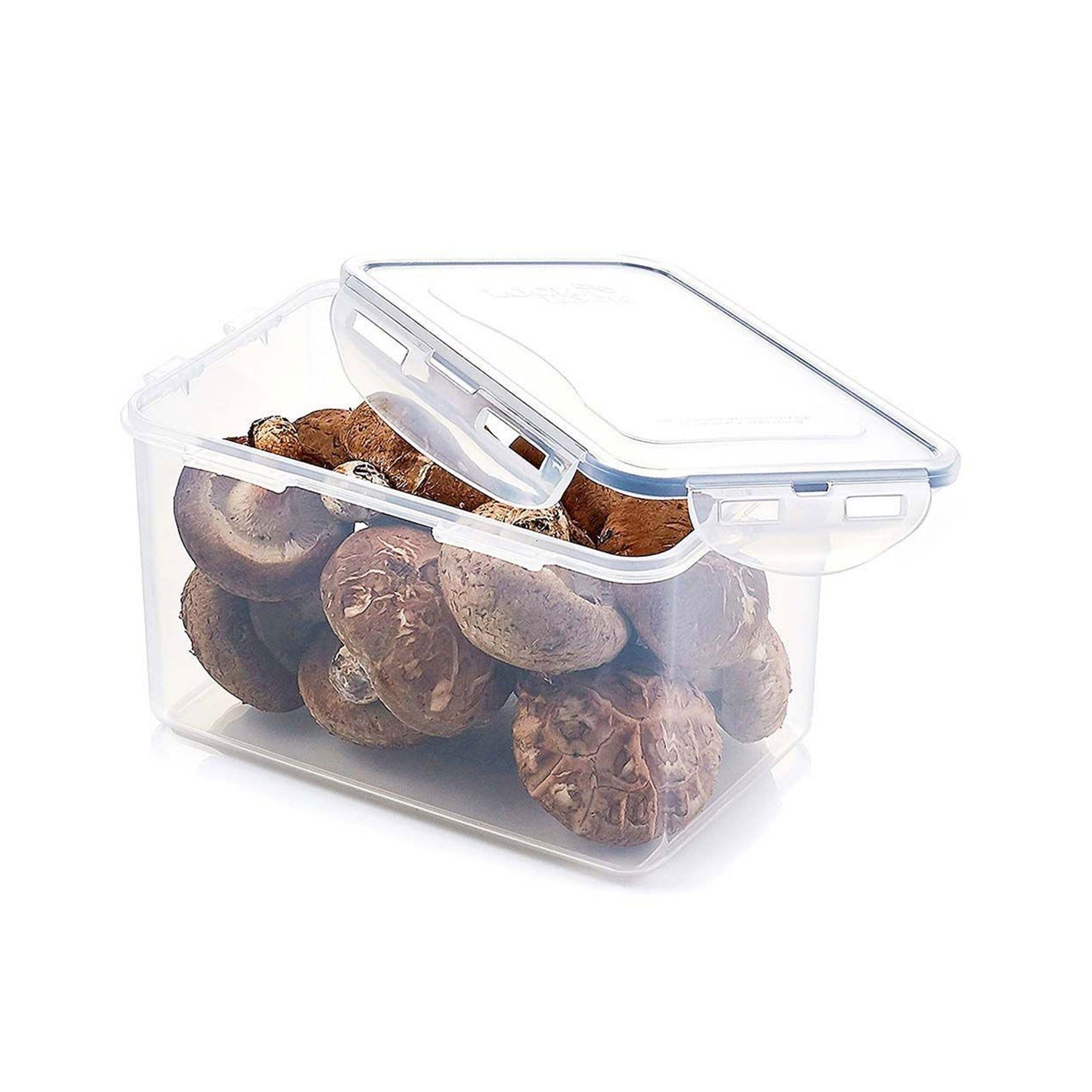 Locknlock Classics Rectangular Plastic Airtight Bread Storage Container, 1.9 Liter, Set Of 2 | JVN-902634