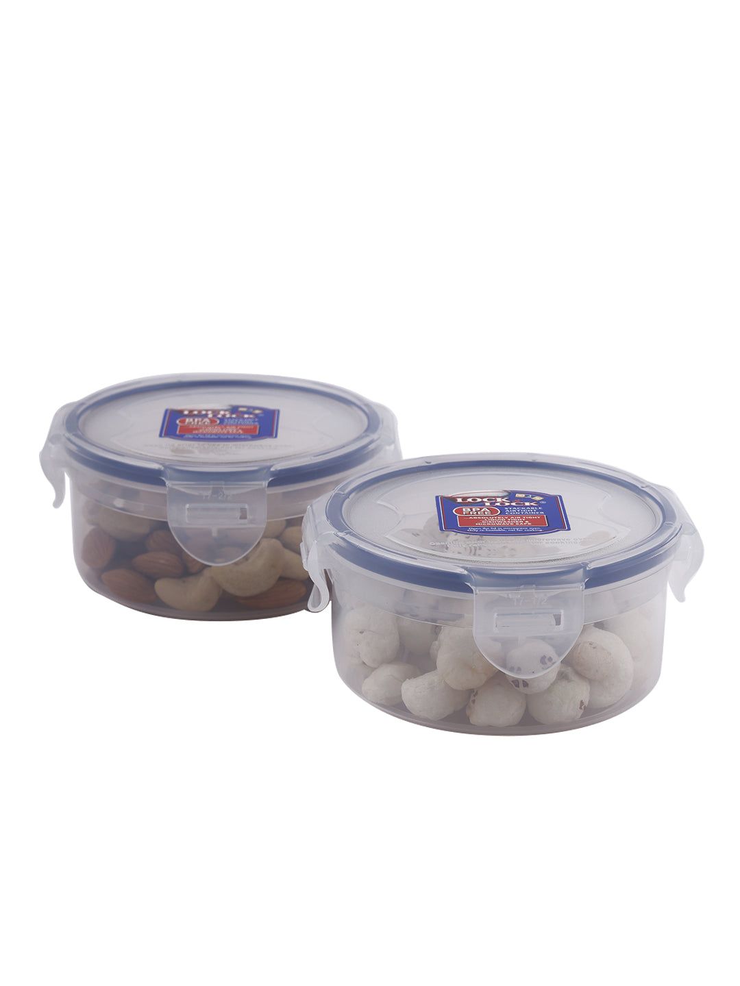 Locknlock Classics Round Polypropylene Storage Container Set, 300ml, Set Of 2 | AFS-826195