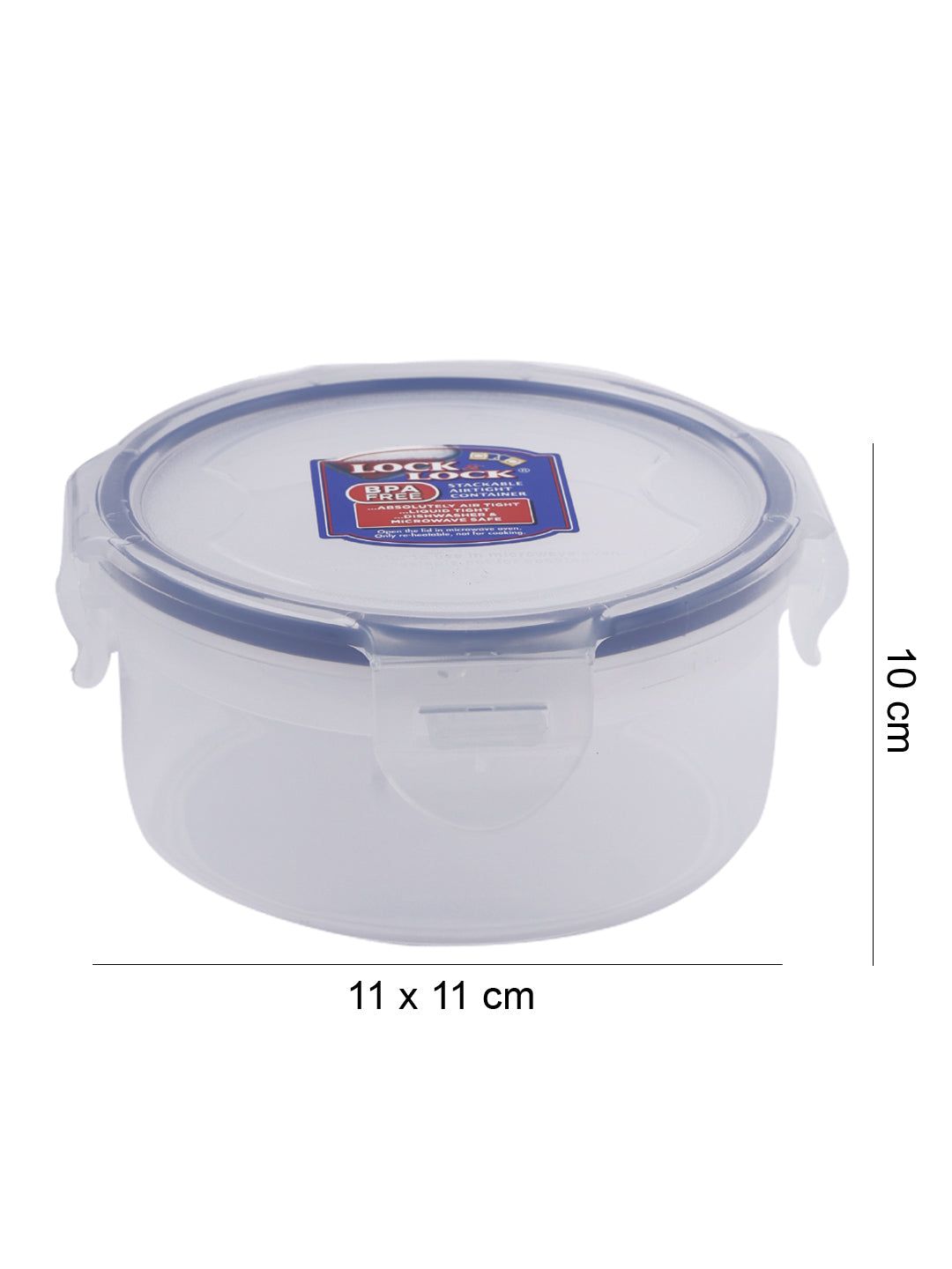 Locknlock Classics Round Polypropylene Storage Container Set, 300ml, Set Of 2 | AFS-826195