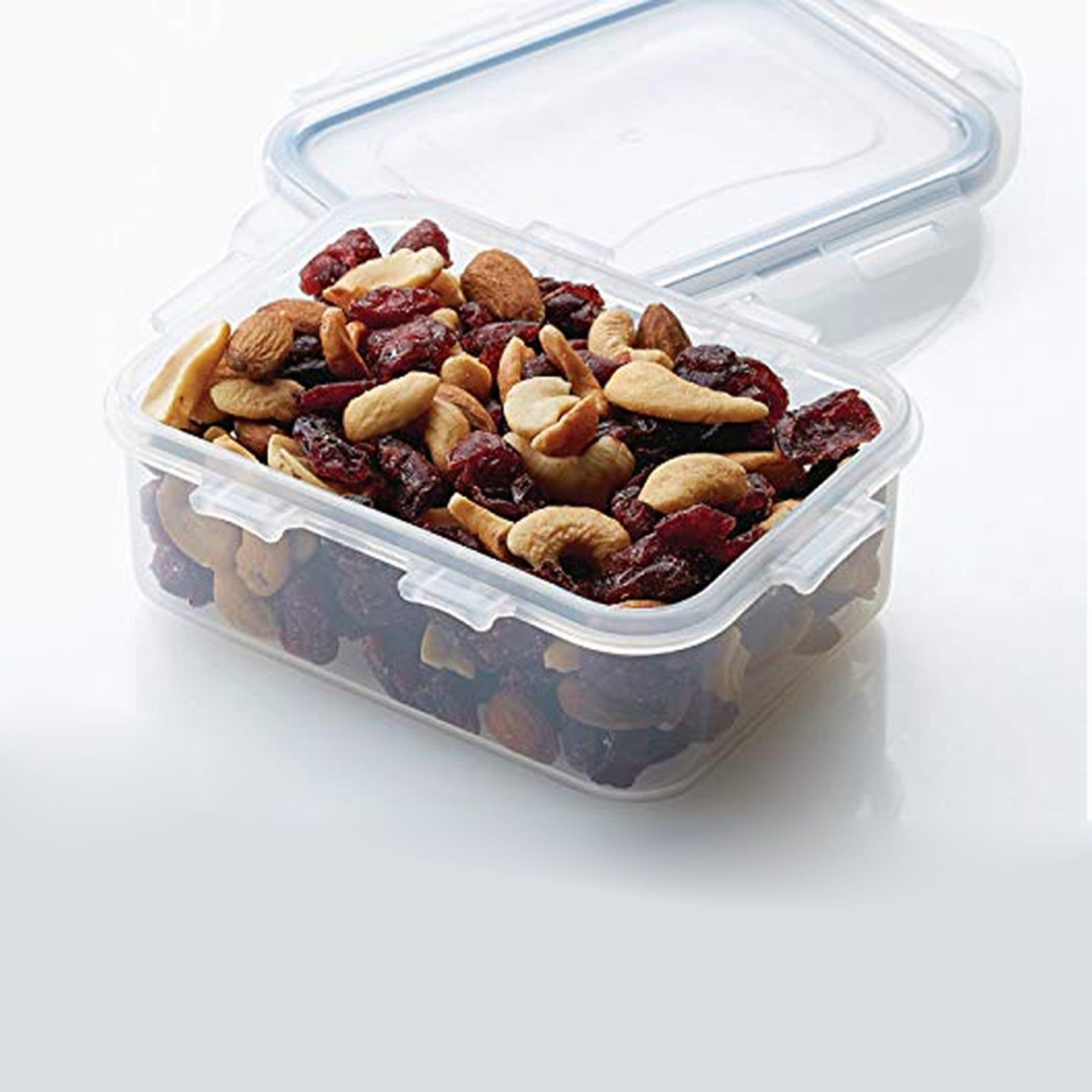 Locknlock Classics Small Flat Rectangular Food Container With Leak Proof Locking Lid | EQR-314286