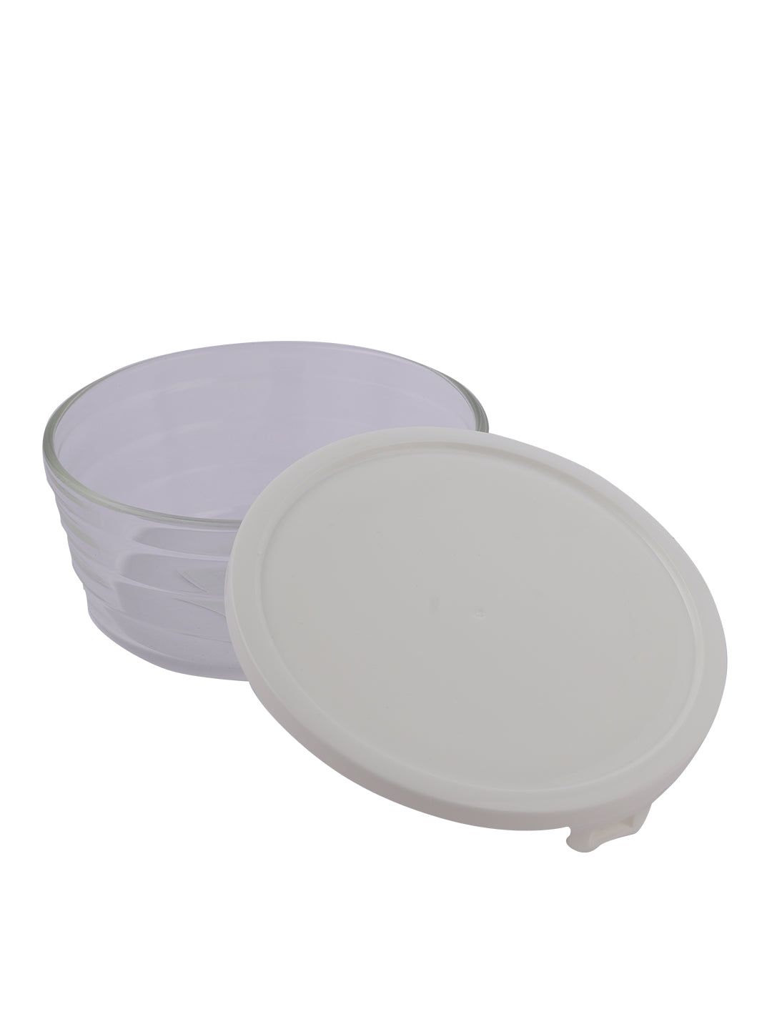 Locknlock Easy Lock Glass Round Container | 480 ML | UQO-371540