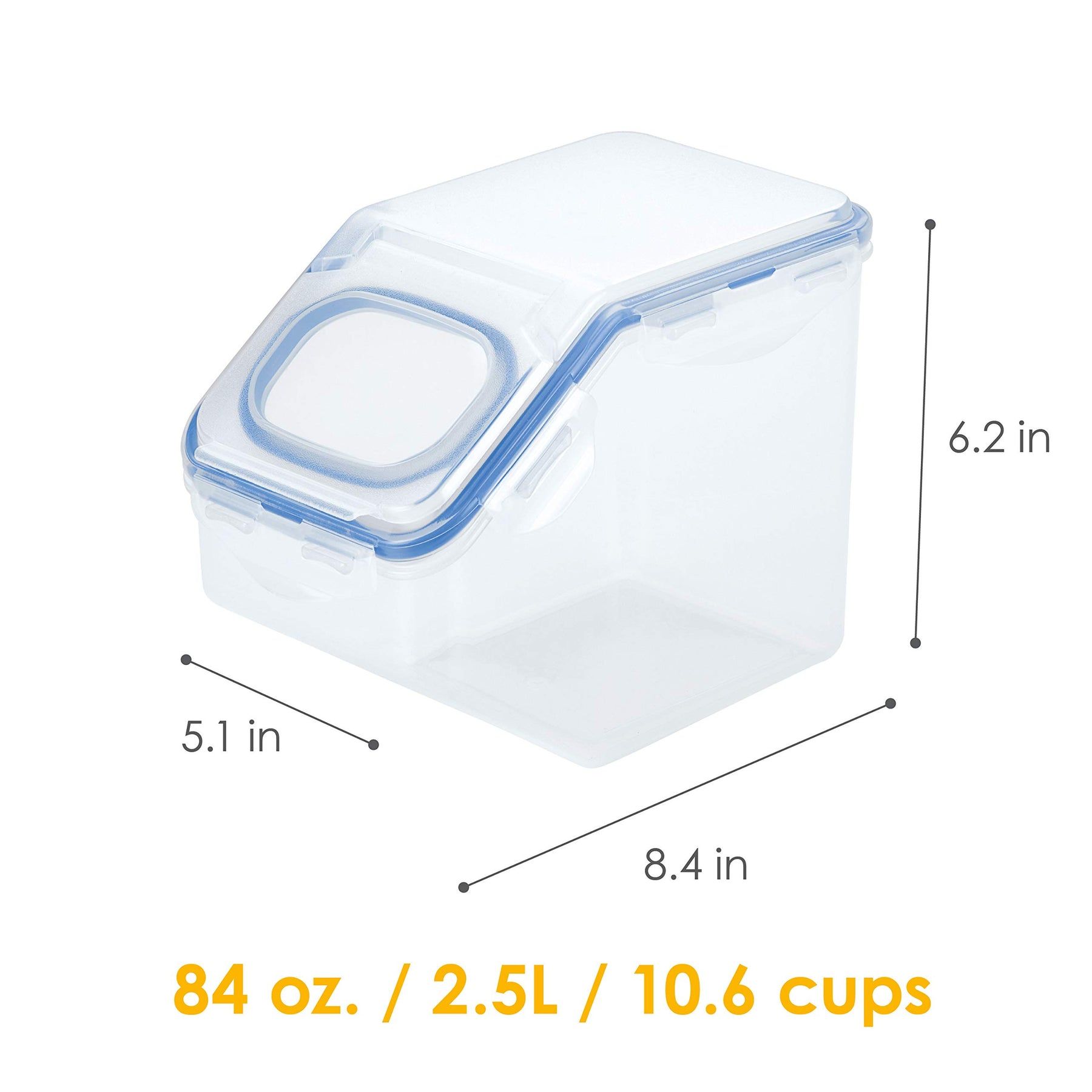 Locknlock Flip Lid Grain Container - 2.5kg | KAR-280719