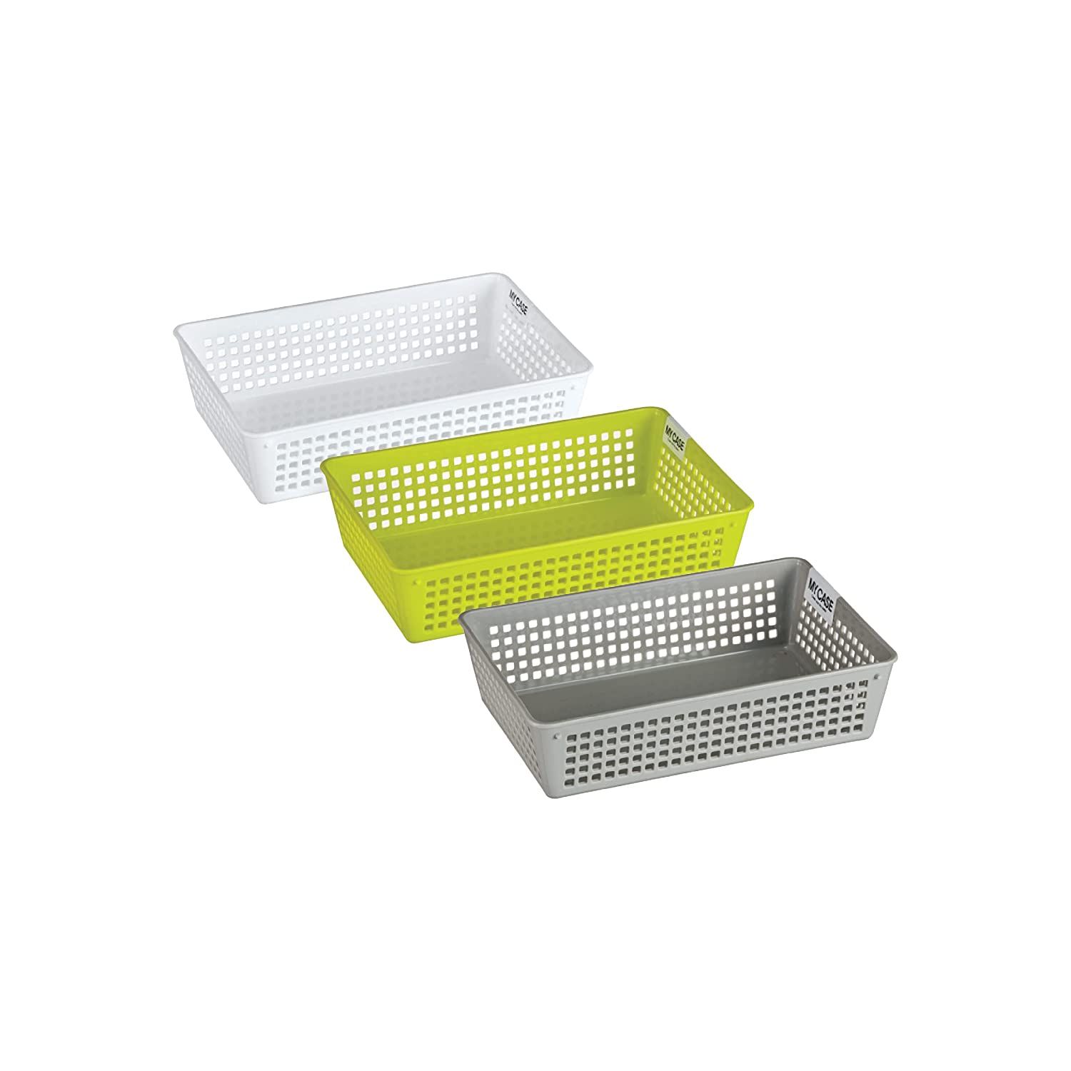 Locknlock Inplus Basket/Organizer - Flat Medium (Pack Of 3) | YXR-854390