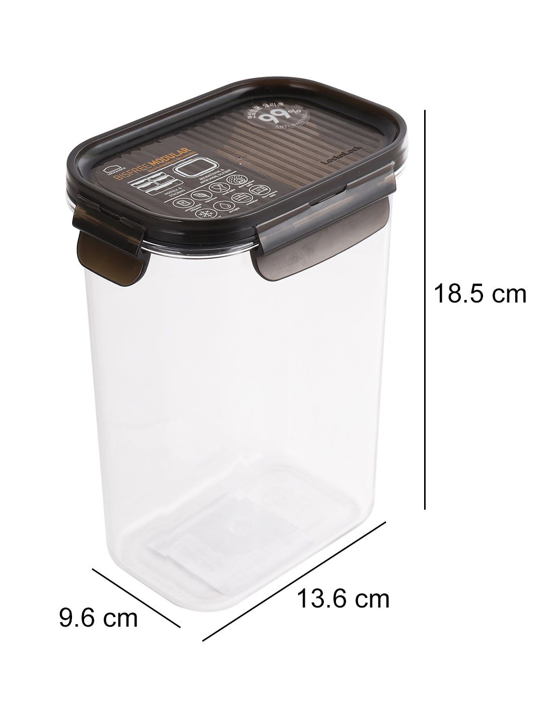 Locknlock Rectangle - 1.2ltr | YPU-425638