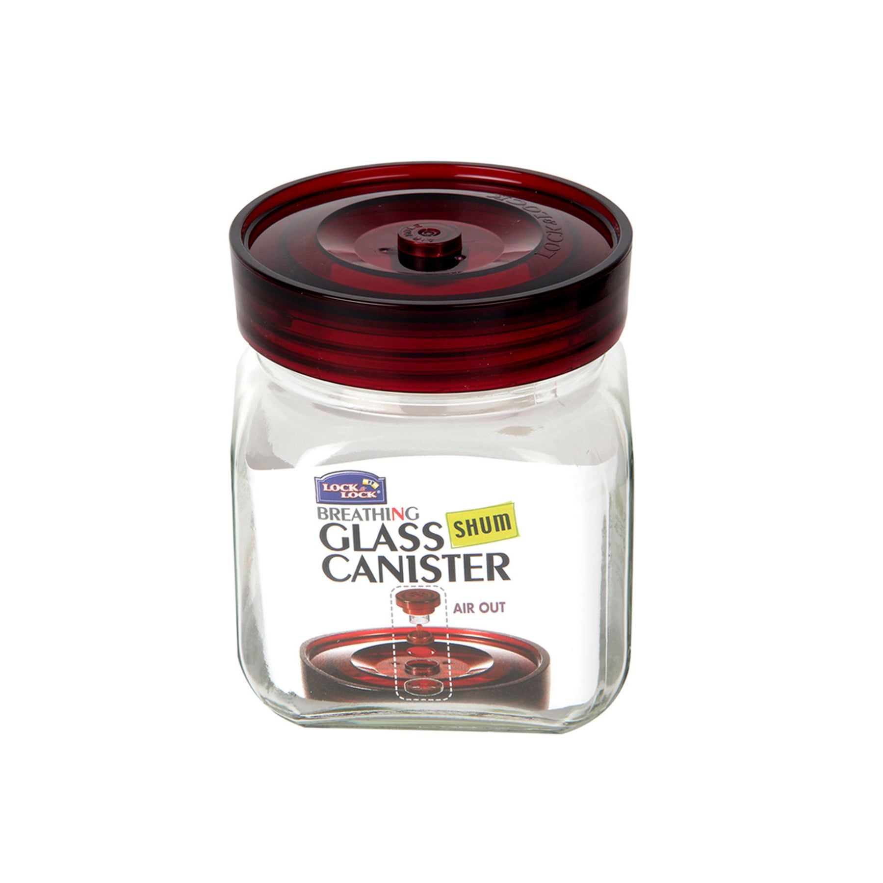 Locknlock Square Canister - 900ml | QGR-709458