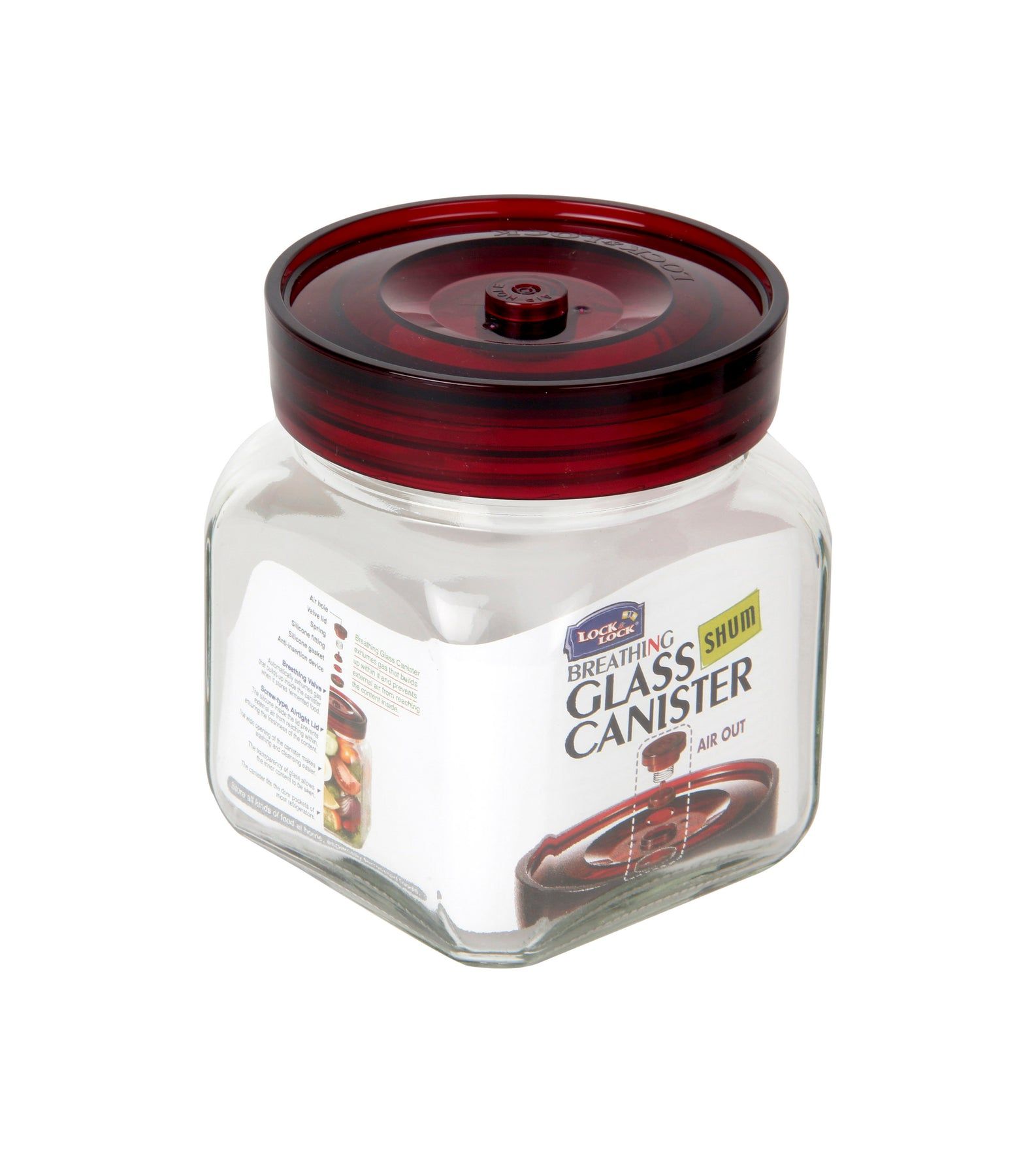 Locknlock Square Canister - 900ml | QGR-709458