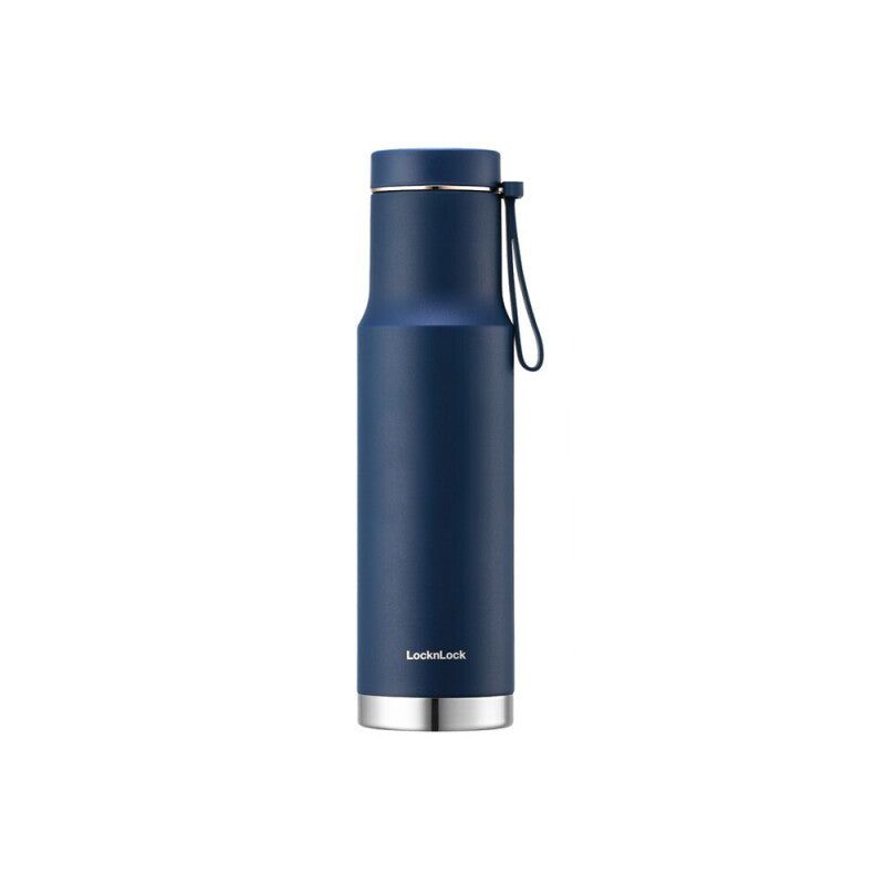 Locknlock Stainless Steel Double Wall Insulated Metro Edge Tumbler With Hand Strap | QVI-391657