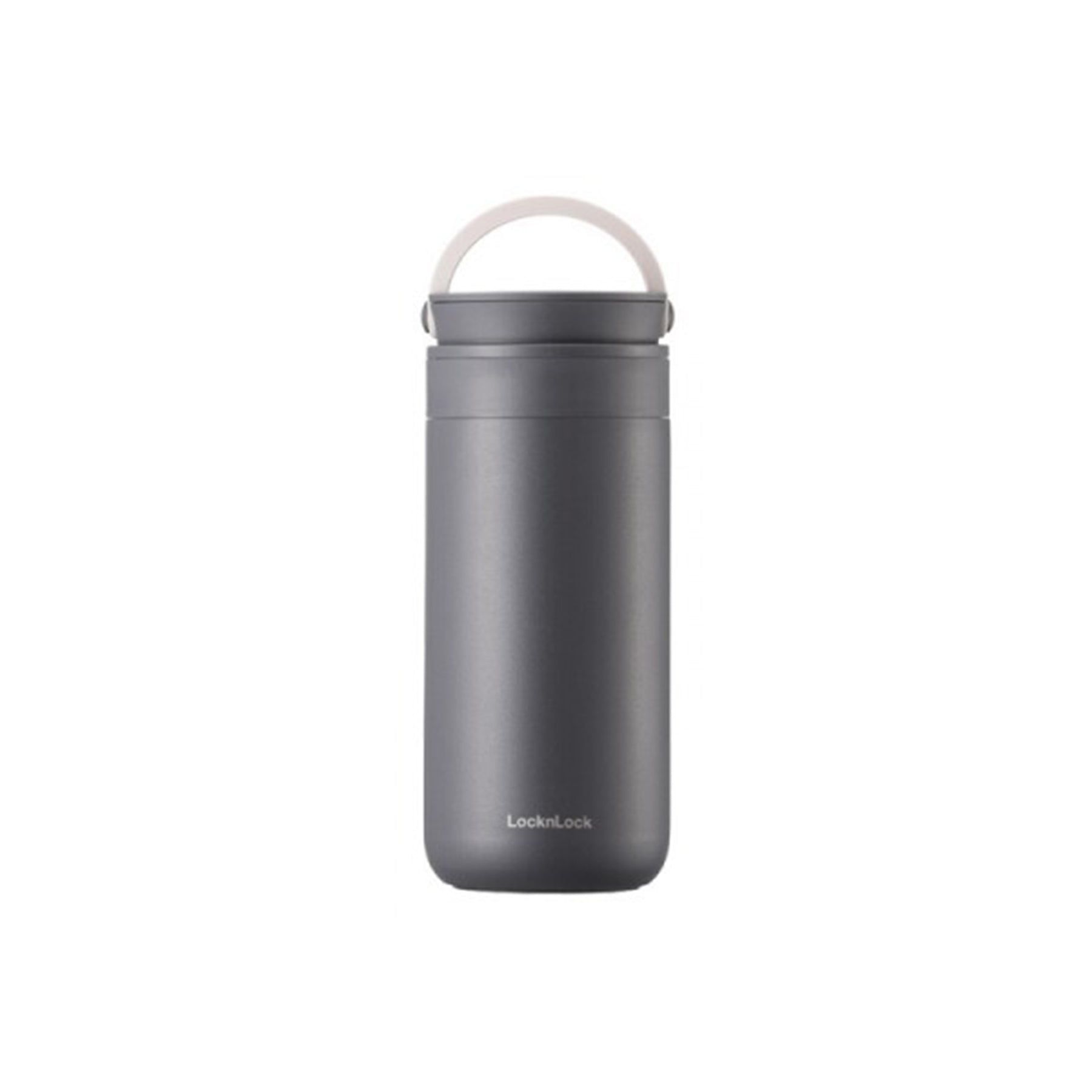 Locknlock Stainless Steel Double Wall Insulated Metro 2way Tumbler With Hand Strap, 355 ML | WYB-742016