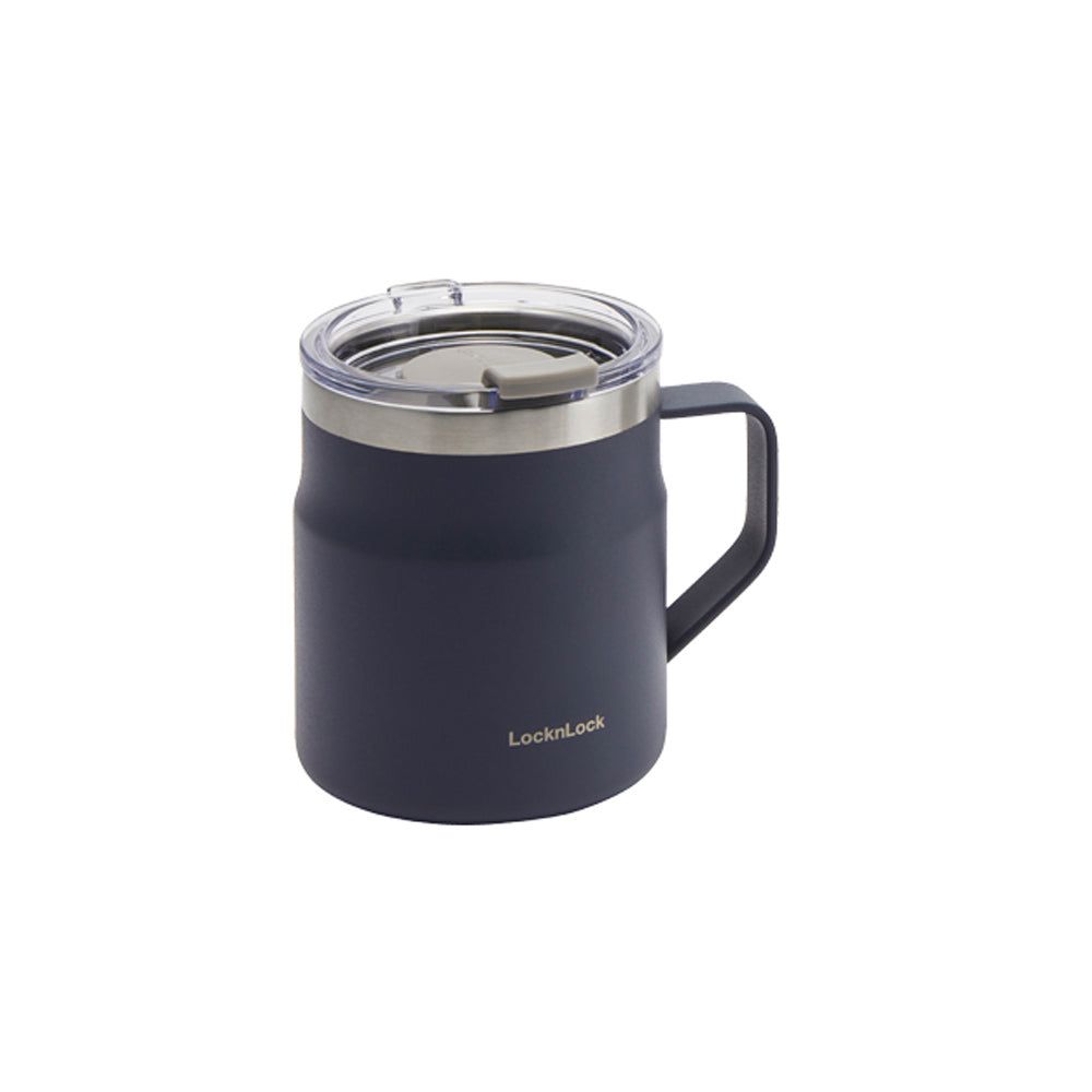 Locknlock Stainless Steel Insulated Metro Mug With Handle And Lid | AFO-541980