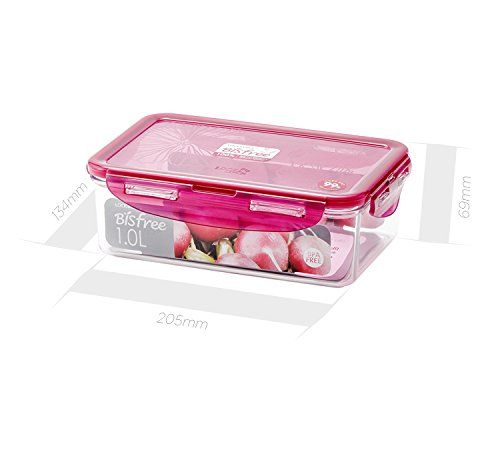 Locknlock Tritan Storage Container, 1l, Pink | VCZ-715408