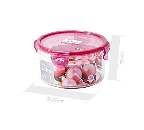 Locknlock Tritan Storage Container, 650ml, Pink | UKX-476158